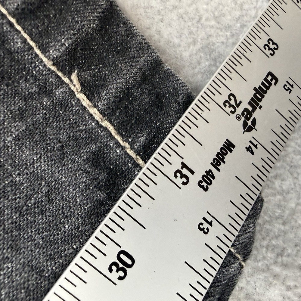 Vintage RAW BLUE Air Force Sneaker Y2K 3D Embroidered Baggy Jeans Shoe 36x32 - Picture 10 of 13